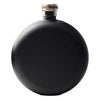 5oz Round Hip Flask - Black