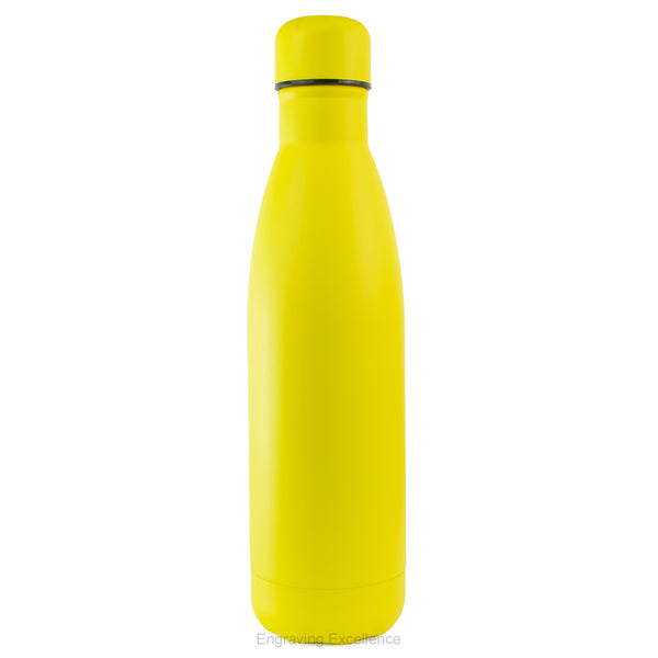 Personalised 500ml Thermal Bottle - Yellow