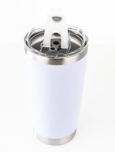 Personalised Thermal Double Insulated Cup - White