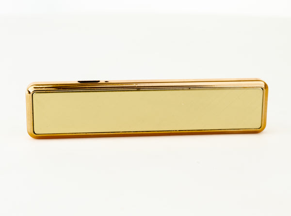 Slim Slide Action USB Lighter - Gold