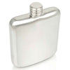 6oz High Quality Silver Mirror Finish Hip Flask