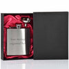 6oz Hip Flask with Funnel and Gift Box - Wedding Printed Lids