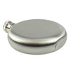 5oz round Hip Flask - Steel