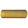 Flip Top USB Lighter - Gold