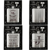 Happy Birthday Silver 6oz Hip Flask